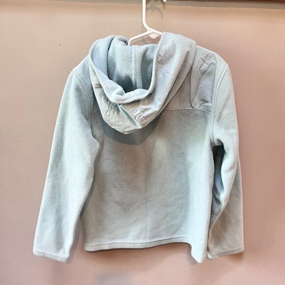 The North Face Girls Full Zip Hooded Fleece Sweater- Size M (10/12) - Picture 3 of 4
